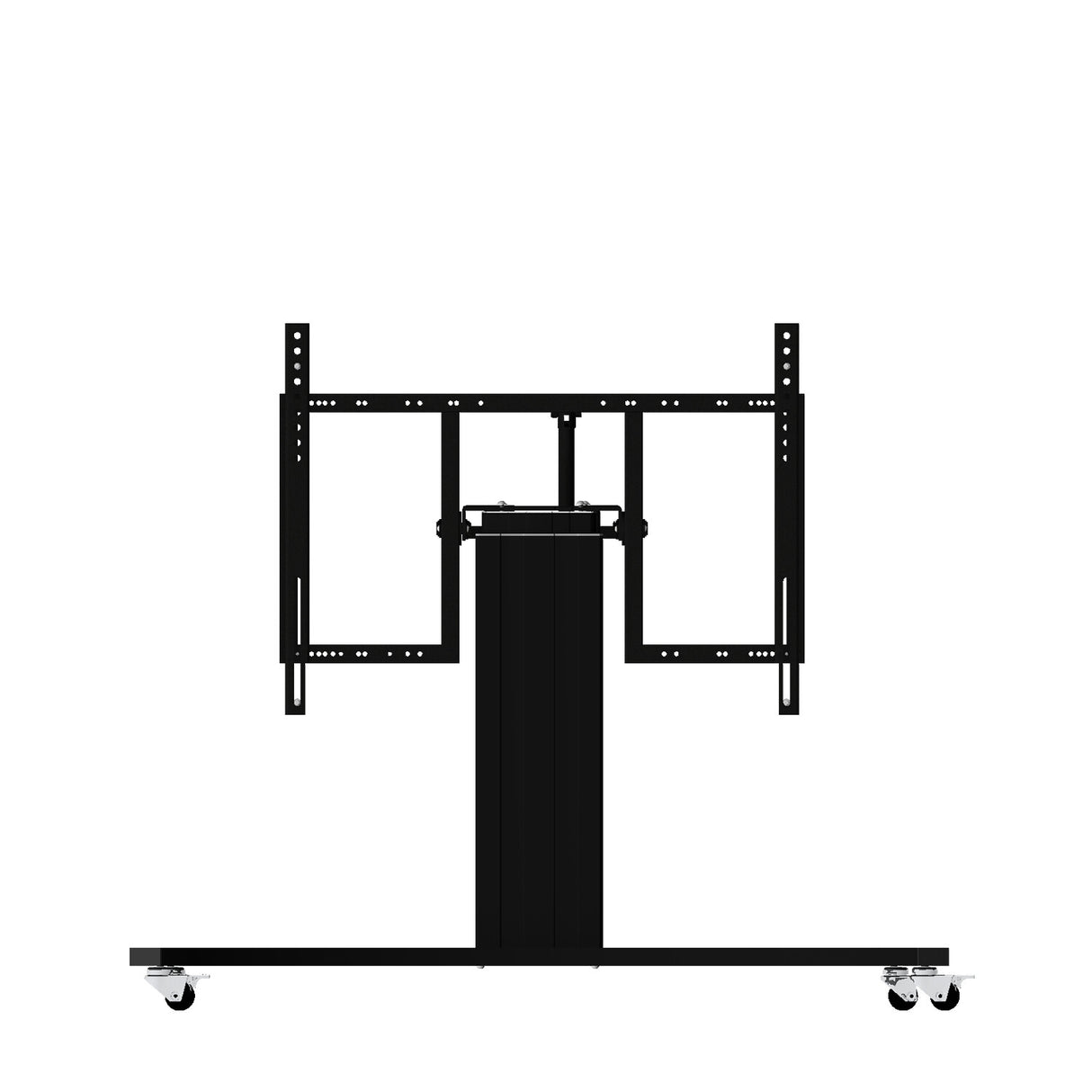 Conen Mounts Motorized mobile height and tilt adjustable monitor stand, 50 cm of vertical travel