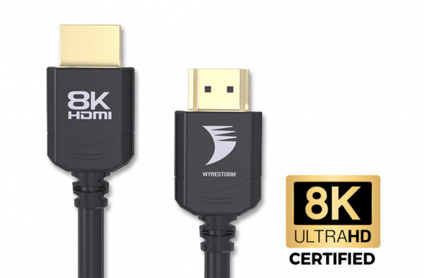 WyreStorm EXP-8KUHD-0.5 HDMI cable 2 m HDMI Type A (Standard) Black