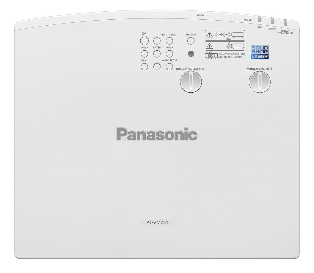 Panasonic PT-VMZ51EJ data projector Standard throw projector 5200 ANSI lumens LCD WUXGA (1920x1200) White