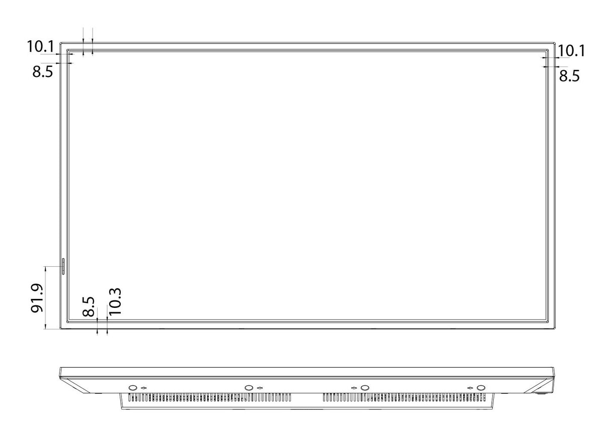 32” Full HD IPS Digital Signage Display - 24/7 Operation