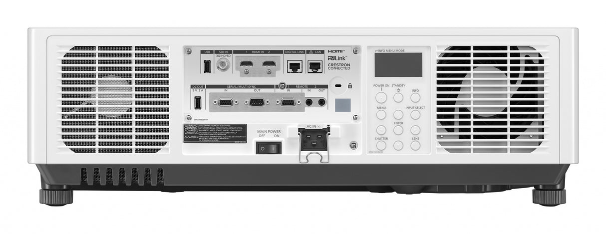 PANASONIC PT-MZ17KLWEJ 16500 Laser Hvid inkl. ET-EMS650 optik