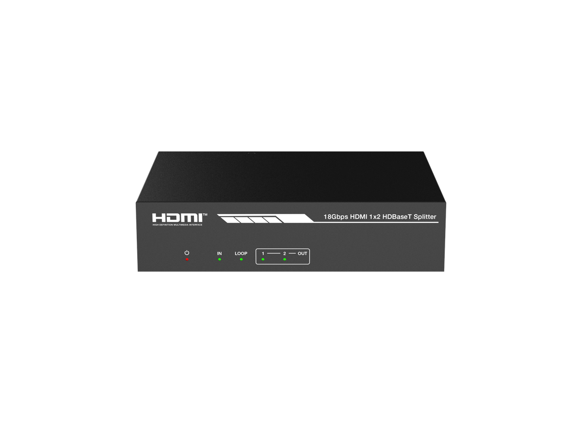 HDCHDC-SPB12H150 1x2 HDMI Splitter over HDBaseT 150 M