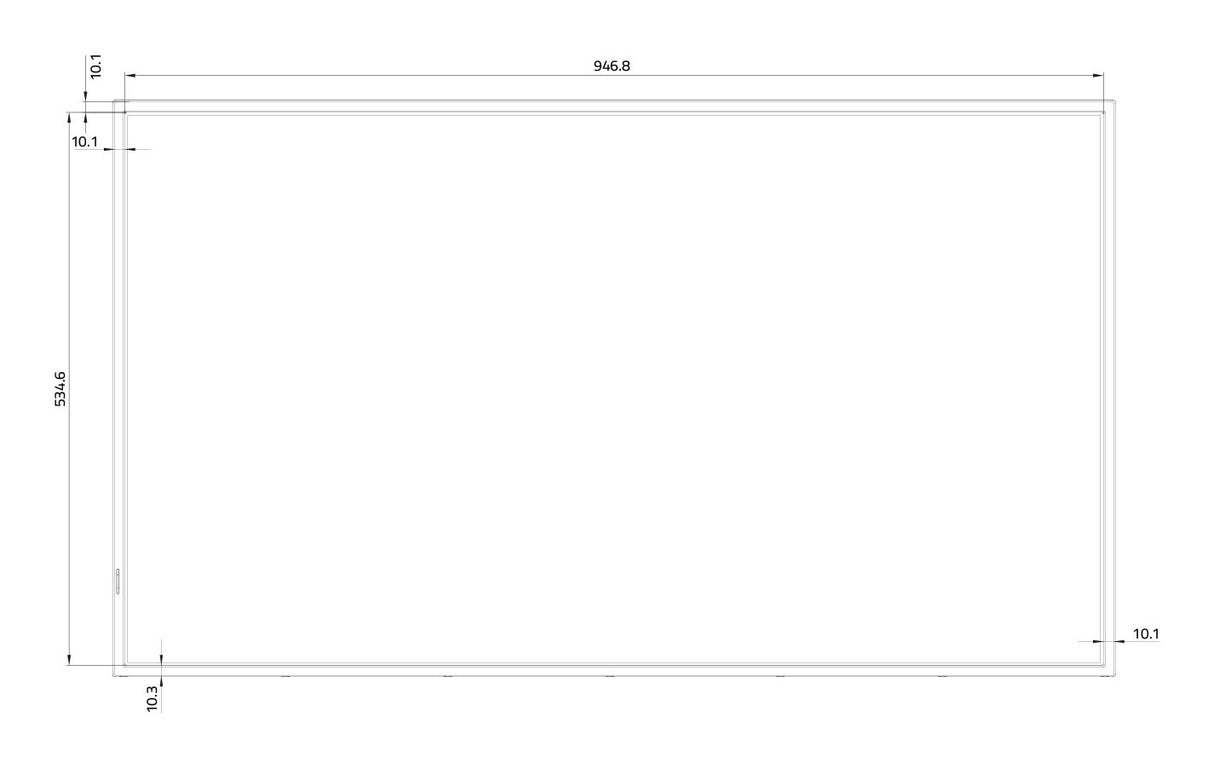 43” 4K UHD IPS Digital Signage Display - 24/7 Operation