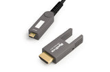 WyreStorm CAB-HAOC-50-C HDMI cable 50 m HDMI Type A (Standard) HDMI Type D (Micro) Black