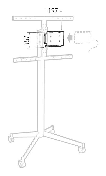 Erard KANA - PLAYER Wall mount White, Black
