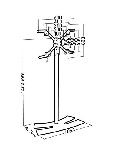 Erard LUX UP 190,5 cm (75") Sort