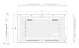 43” 4K UHD IPS Digital Signage Display - 24/7 Operation