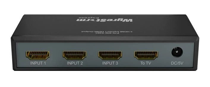 WyreStorm Express+ 3 x 1 HDMI Switcher w