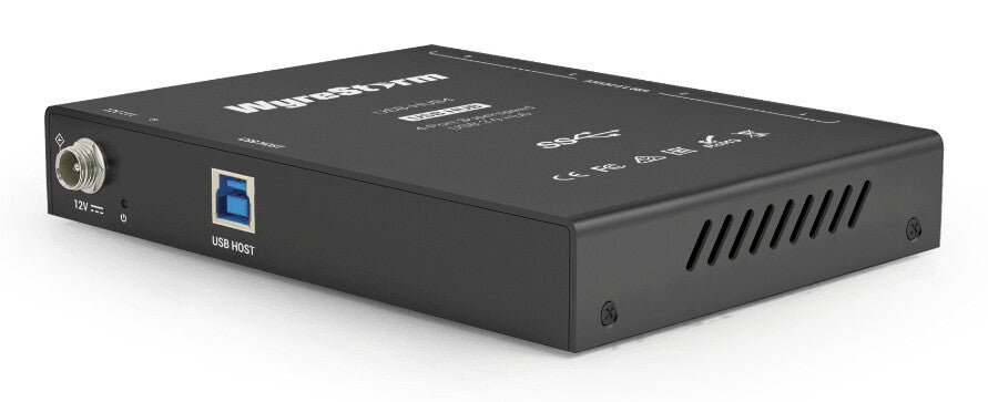 WyreStorm USBHUB4 USB 3.2 Gen 1 (3.1 Gen 1) Type-B 5000 Mbit/s Black
