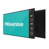 55” 4K UHD IPS Digital Signage Display - 24/7 Operation