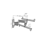 Erard EXO 600TW3 190,5 cm (75") Sort