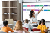 Clevertouch Pro Series 3 interactive whiteboard 190.5 cm (75") 3840 x 2160 pixels Touchscreen Black