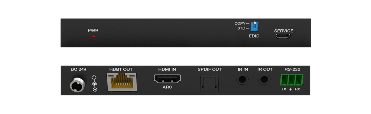 Unit 18Gbps HDBaseT Extender (70m) with ARC