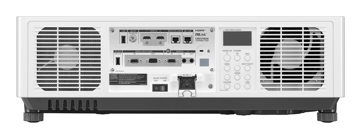 PANASONIC PT-MZ17KLWEJ 16500 Laser Hvid inkl. ET-EMS650 optik