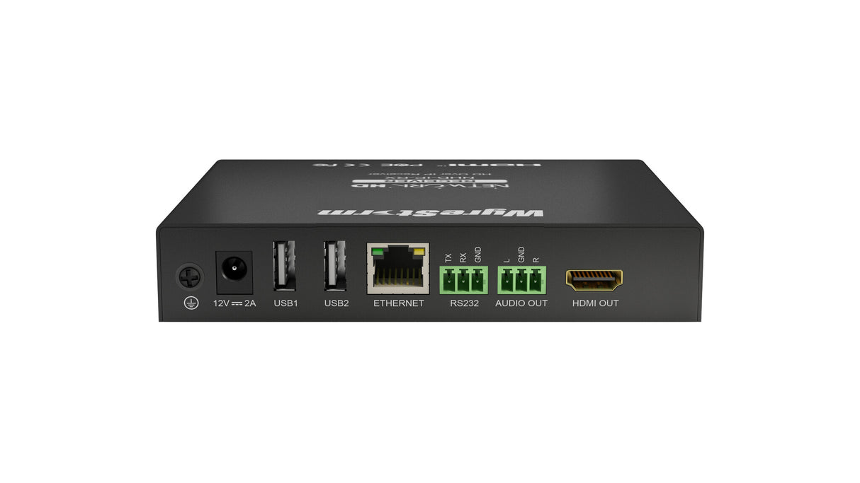 WyreStorm NHD-IP-RX AV receiver 2.1 channels stereo Black