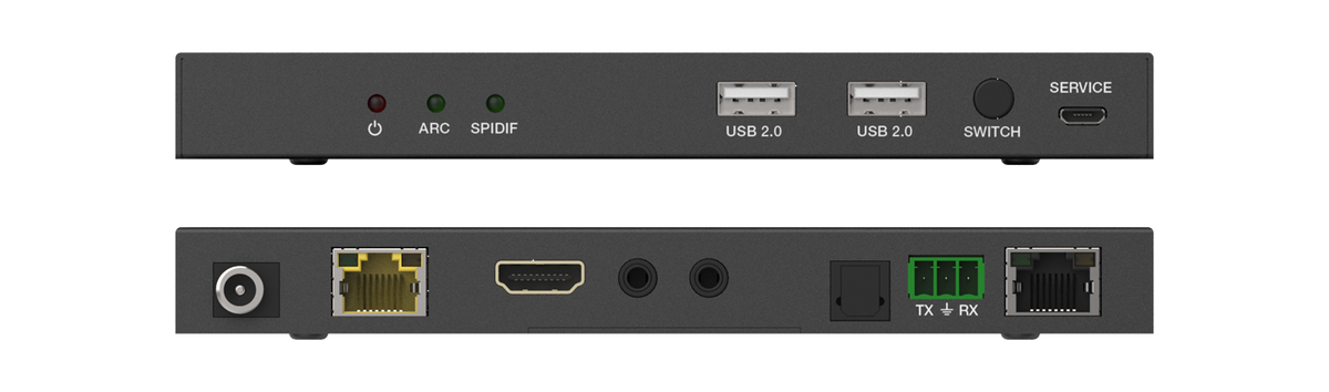 Unit 4K60 HDBaseT Extender (100m/ARC)