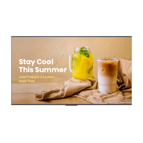 Hisense 50″ 4K UHD Digital Signage Display - 16/7 Operation