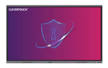 Clevertouch Pro Series 3 interactive whiteboard 190.5 cm (75") 3840 x 2160 pixels Touchscreen Black
