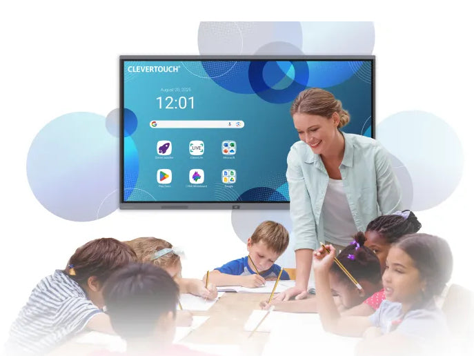 Clevertouch Pro Series 3 interactive whiteboard 2.18 m (86") 3840 x 2160 pixels Touchscreen Black