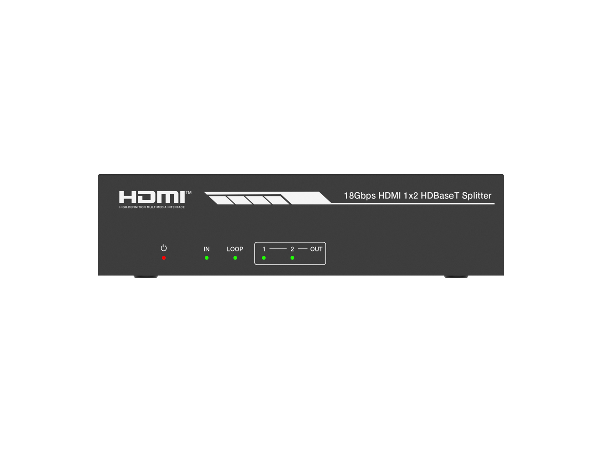 HDCHDC-SPB12H150 1x2 HDMI Splitter over HDBaseT 150 M