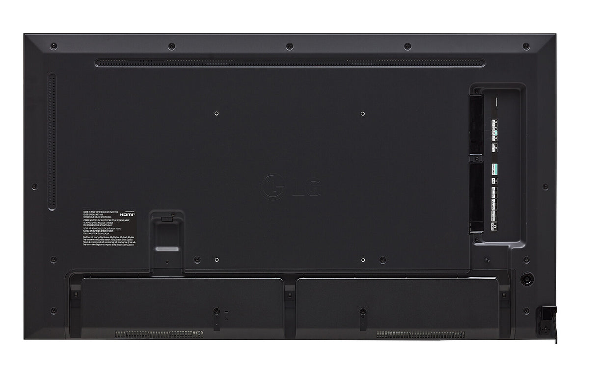 LG 43UH5N-E Digital signage flat panel 109.2 cm (43") LCD Wi-Fi 500 cd/m² 4K Ultra HD Black WebOS 24/7