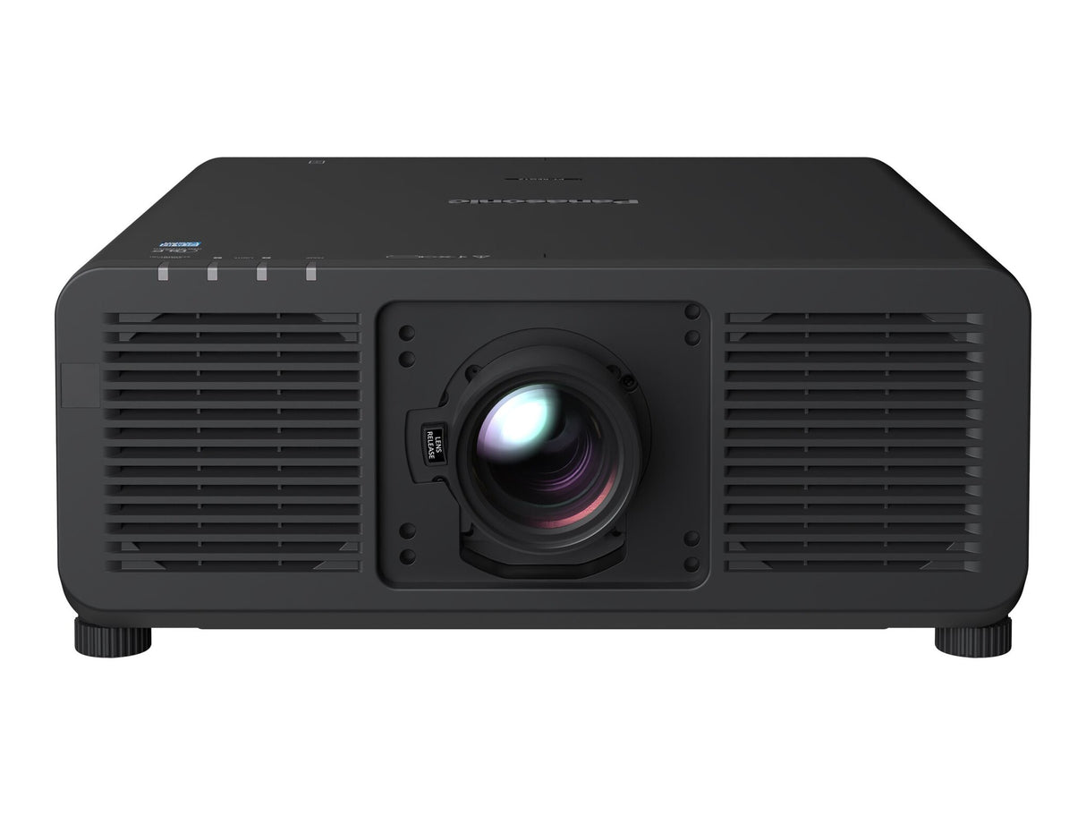 Panasonic PT-RCQ10B Black Projector - 10000 Lumens, 16:10 WUXGA, 1.71-2.41:1 Throw Ratio - Laser Lam