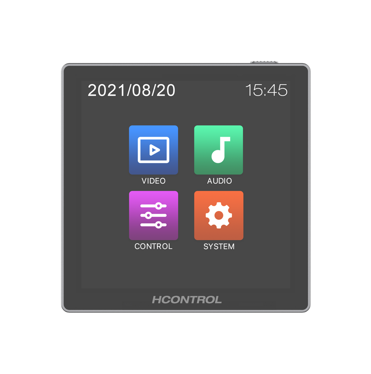 HDCVT 4-inch Wall Plate  Touch Screen Controller